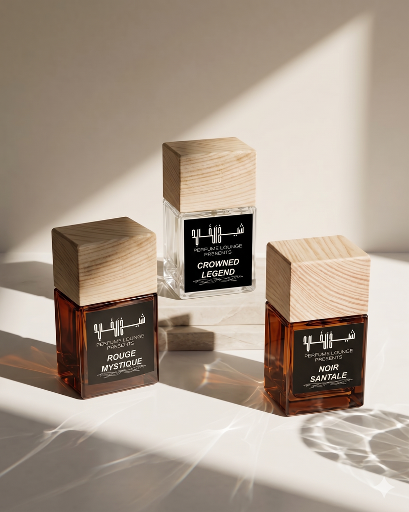 Luxury Fragrance Bundle Sheikh Al Khalid
This collection features three distinct, high-end profiles ranging from deep, woody scents to mysterious, modern compositions.